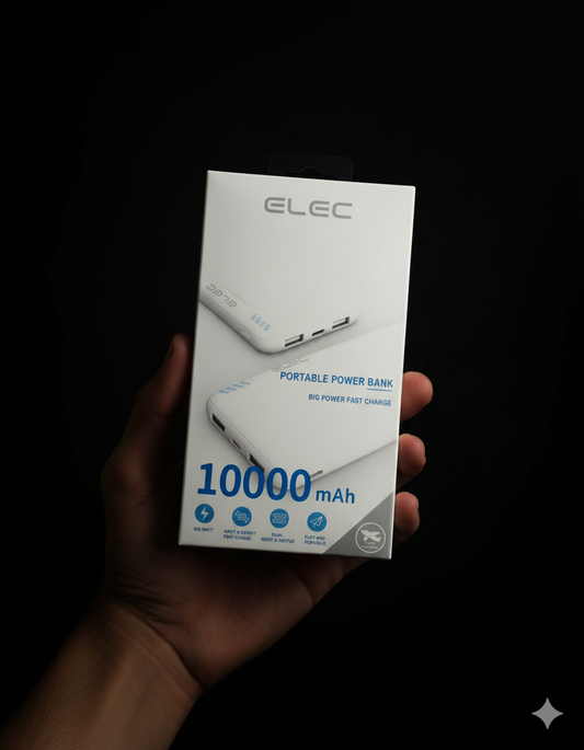 ELEC Portable Power Bank – 10,000mAh
