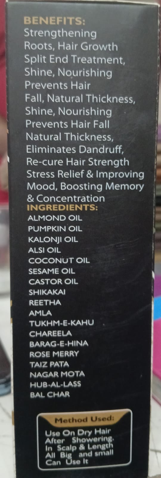 Rivaaj Mahal Hair Oil