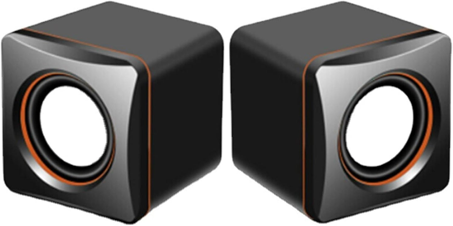 USB Mini Cube Speakers – Compact • Powerful • Stylish