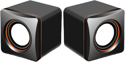 USB Mini Cube Speakers – Compact • Powerful • Stylish