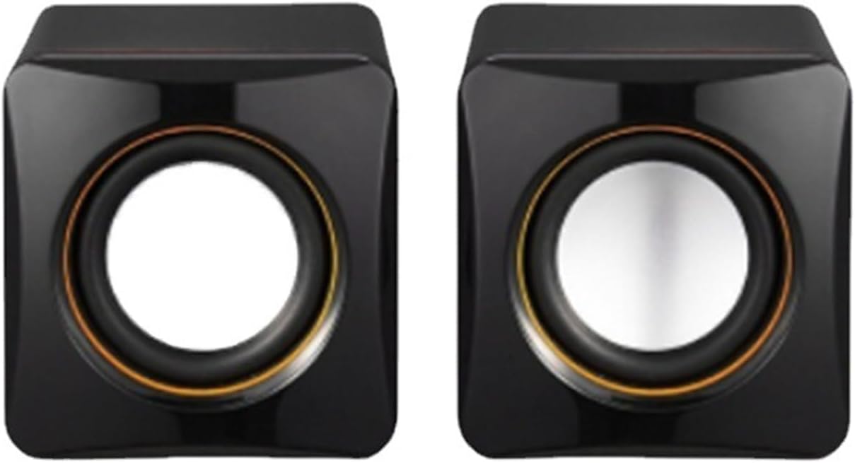 USB Mini Cube Speakers – Compact • Powerful • Stylish