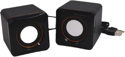 USB Mini Cube Speakers – Compact • Powerful • Stylish
