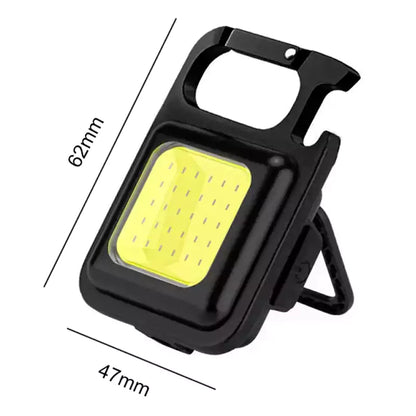 Rechargeable COB Keychain Light – Mini Yet Super Bright!