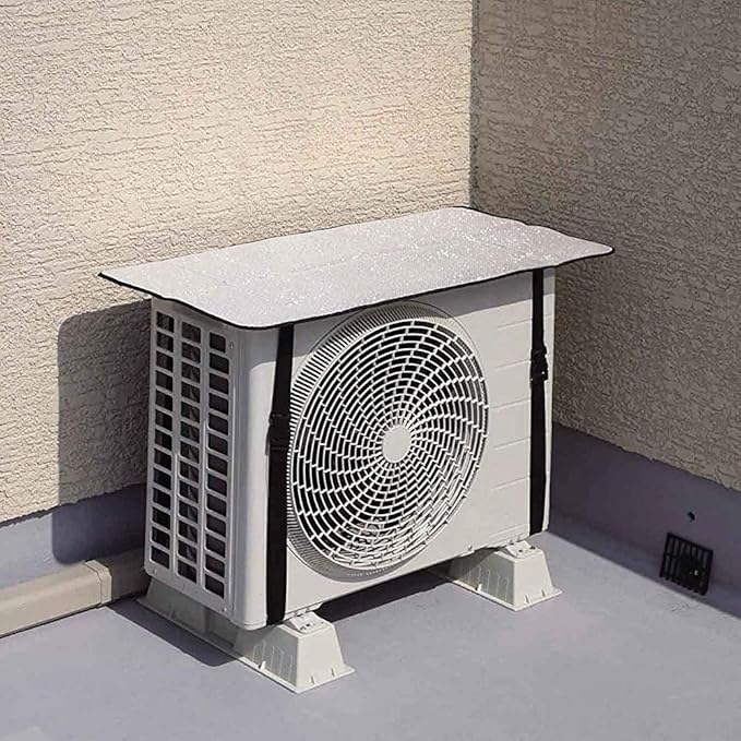 Outdoor Air Conditioner Unit Cover – Waterproof Heat & Rain Protector