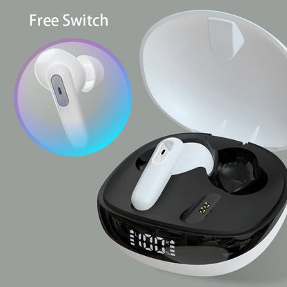 Wireless Bluetooth Earbuds with LED Display Charging Case