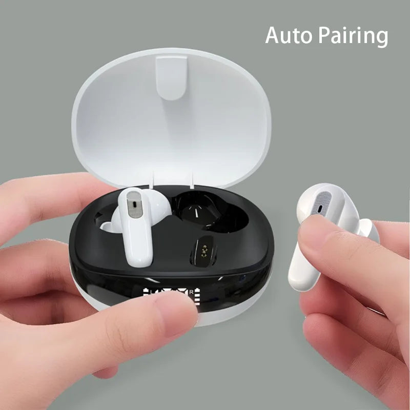 Wireless Bluetooth Earbuds with LED Display Charging Case