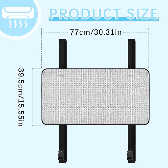 Outdoor Air Conditioner Unit Cover – Waterproof Heat & Rain Protector