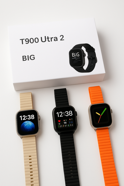 T900 Ultra 2 Smart Watch – Big Display | Premium Design | Advanced Performance