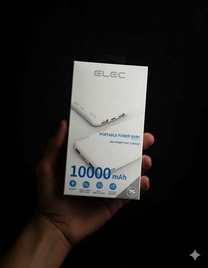 ELEC Portable Power Bank – 10,000mAh