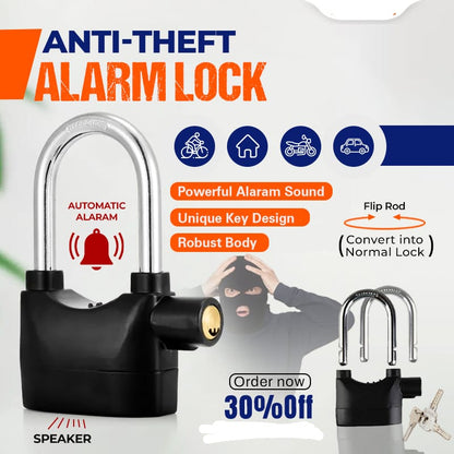 Anti-Theft Alarm Lock