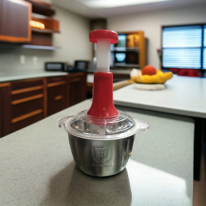 Stainless Steel Manual Food & Meat Chopper