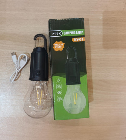 Rechargeable Camping Lamp – Type-C (Warm Light)