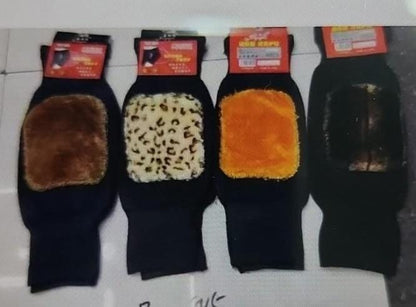 Plush Thermal Knee Warmers – Ultimate Comfort & Warmth for Winter