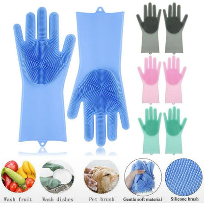 Silicone Cleaning Gloves