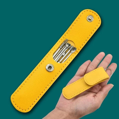 👂 6-in-1 Stainless Steel Ear Cleaning Tool Set