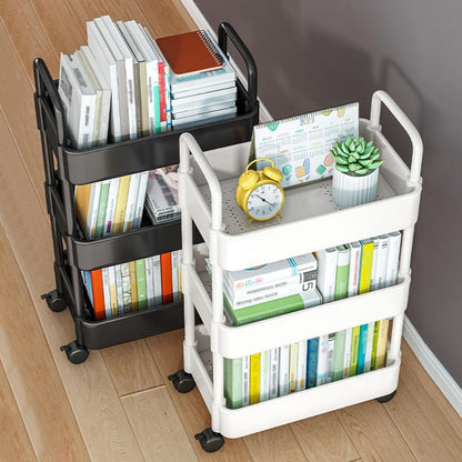 Multi-Layer Rolling Storage Cart with Wheels
