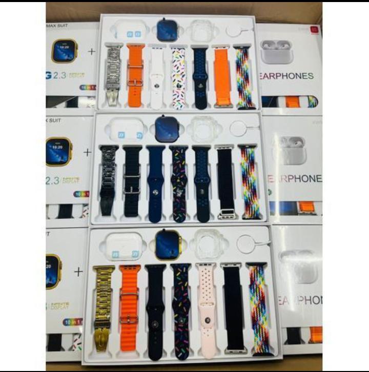 T20 Ultra Max Smart Watch – 10 in 1 Premium Combo Set