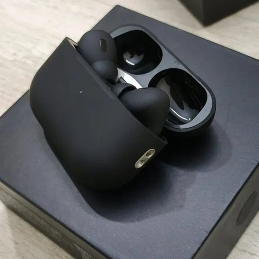 AirPods Pro 2 – Matte Black Edition (Premium Wireless Earbuds)