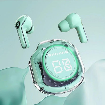Air 39 Transparent Case Wireless Earbuds.