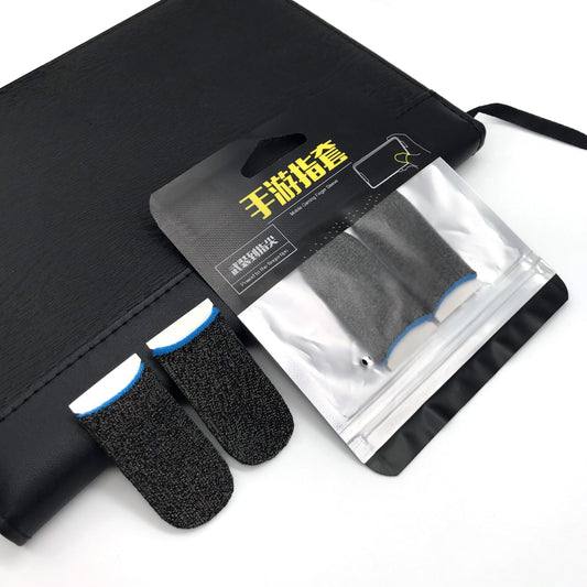 Mobile Gaming Finger Sleeves – Ultra-Smooth Conductive Thumb Sleeves BUY 1 Get 1 Free
