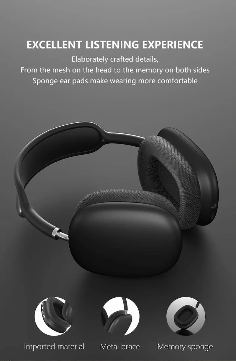 P9 Premium Wireless Bluetooth Headphones – Product Details
