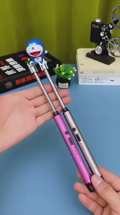 Rechargeable Electric Arc Lighter – Flameless & Windproof