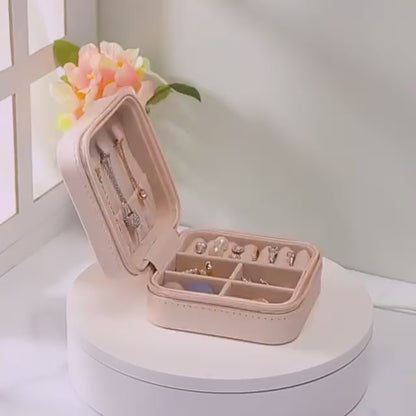 Mini Travel Jewelry Organizer Box