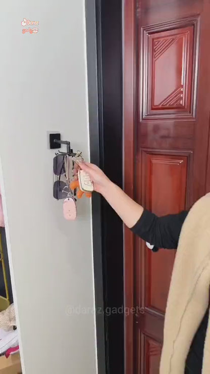 360° Rotating Adhesive Wall Hook Organizer