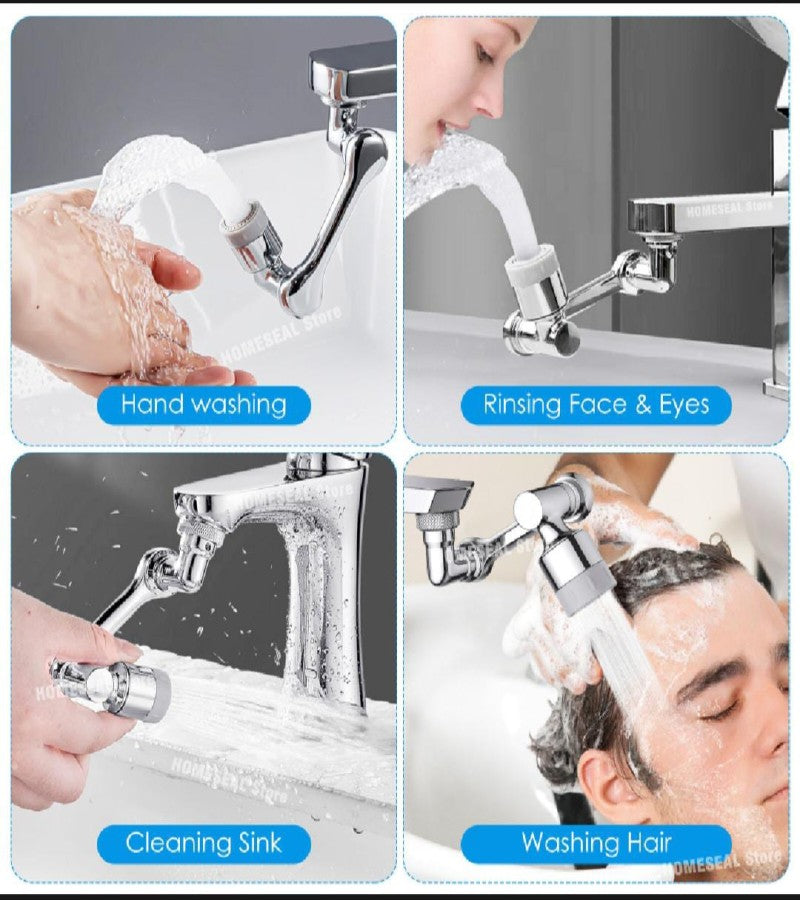 Mechanical Arm Faucet – 1080° Rotatable Tap Extension