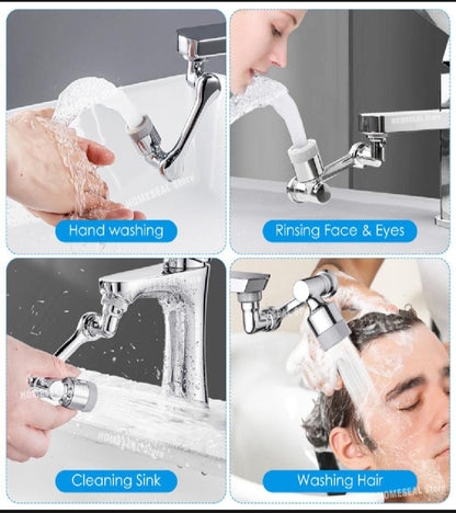 Mechanical Arm Faucet – 1080° Rotatable Tap Extension