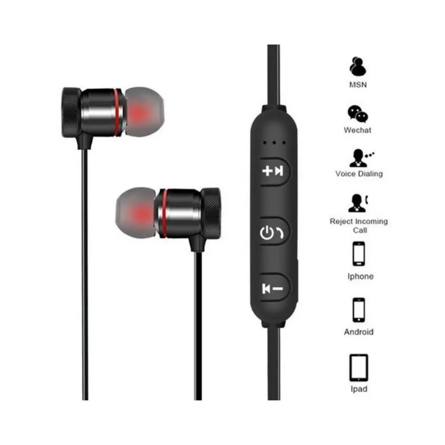 Premium Bass Stereo Earphones – Original Quality
